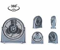 Circulador de Ar 25cm Cinza Prata 220V Ventimais - Tecnologia Sem Lâminas - imagem 4