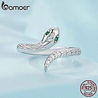Anel Viper Bamoer 925: Elegância em Prata - imagem 2