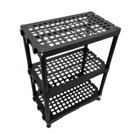 Estante Plástica Multiuso 3 Prateleiras Reforçada - Organize com Estilo e Durabilidade - imagem 1