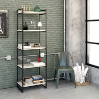 Estante Multiuso 5 Prateleiras 187x60cm Estilo Industrial | Design Moderno e Resistente - imagem 1