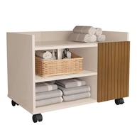Armário Gabinete de Banheiro Londres com Rodízios – Organização Moderna e Prática - imagem 1