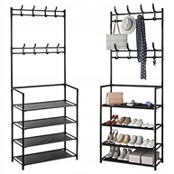 Rack Sapateira Arara 16 Pares com 8 Ganchos e 4 Prateleiras - Organize com Estilo e Praticidade - imagem 5