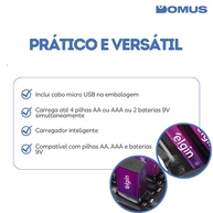 Carregador de Pilhas Elgin: Economia e Praticidade - imagem 2