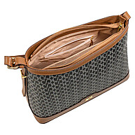 Bolsa Feminina Couro e Canvas: Estilo e Praticidade - imagem 2