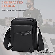 Bolsa Transversal Masculina David Jones: Estilo e Praticidade - imagem 2