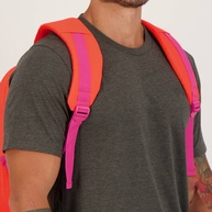 Mochila Olympikus Essential Laranja e Rosa: Estilo e Praticidade - imagem 2