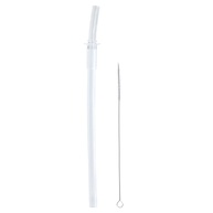 Kit Canudo + Escova Buba Fresh - Silicone Seguro e Prático - imagem 1