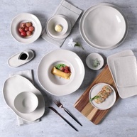 Conjunto com 6 Pratos Raso Bio Stoneware Clay 27,5cm - Seguro para Forno, Microondas e Lava-Louças - imagem 5