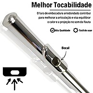 Flauta Transversal Aeris FL160: Som e Precisão - imagem 2