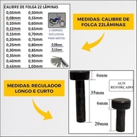 Calibrador de Folga com 22 Lâminas: Precisão Profissional para Carros e Motos - imagem 5