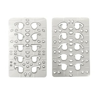 Molde para Cortar Olhos de Boneca 3,5 cm - Estêncil Profissional em Metal com Design Preciso - imagem 2