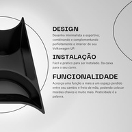 Organizador Console Central Premium para VW UP TSI MPI (2017-2021) - Porta Trecos Essencial - imagem 4
