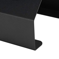 Escorredor de Garrafas Premium com Almofada de Drenagem - 3 Furos em Alumínio e Silicone (Preto) - imagem 5