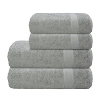 Toalha de Banho Gigante 100% Algodão Premium 500g/m² - 85x150cm Cinza Ícone - imagem 5