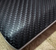 Adesivo Fibra de Carbono 3D Preto 3m - Envelopamento Automotivo Premium - imagem 4