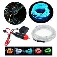 Fita LED Neon Azul Gelo 5m: Iluminação Tuning Premium para Interior do Carro - imagem 2