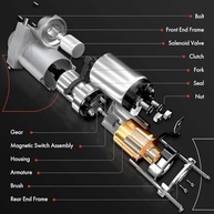 Motor de Partida A-Premium para Honda Accord, Crosstour e Acura RLX 3.5L V6 - 12V 1.8KW - imagem 5