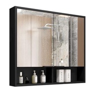 Armário de Banheiro Aéreo com Espelho e Nicho – Design Moderno e Funcionalidade Premium - imagem 2