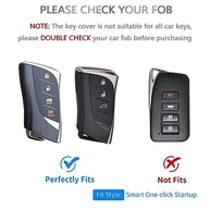 OFFCURVE Capa Protetora Premium para Chave Lexus ES350, ES300h, UX200, LS500, LC500 - Prata e Preta - imagem 3
