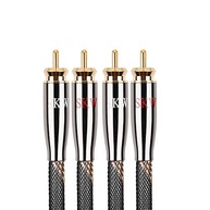SKW Cabo RCA Premium para Audiófilos: Som Puro e Conexão Impecável (1.5m) - imagem 2