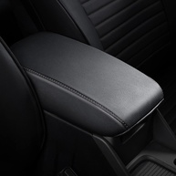 Capa de Console Central em Couro Sintético Premium para Subaru Forester (2013-2018) - Proteção e Conforto Personalizado - imagem 1