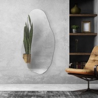 Espelho Decorativo Orgânico Grande 115x60cm - Design Moderno com Acabamento Premium - imagem 4