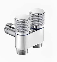 Válvula Dupla de Registro Inox Premium para Torneira e Banheiro - Controle Total, Design Moderno, Instalação Fácil - imagem 1