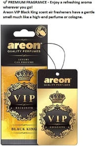 AREON VIP EXCLUSIVE BLACK KING: Aromatizante Premium para seu Carro - imagem 4