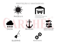 Capa de Moto Premium Silver: Proteção Total UV, Impermeável e Antifurto (Tamanho P) - imagem 4