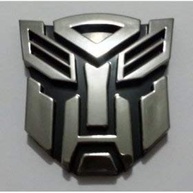 Emblema Transformers Cromado: Adesivo Decorativo Premium para Seu Veículo - imagem 3
