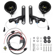 Kit Luz Neblina LED Premium para Harley Davidson Street Glide e Modelos Compatíveis - Preto Brilhante - imagem 1