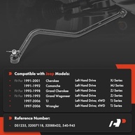 Barra de Direção Dianteira A-Premium: Performance e Durabilidade para seu Jeep Grand Cherokee, Wrangler e mais! - imagem 3