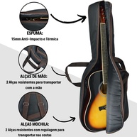 Capa Violão Sierra SAG100: Proteção Premium! - imagem 2