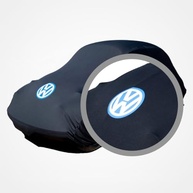 Capa Protetora Premium para Fusca VW Itamar (Tecido Helanca Lycra Preta) - imagem 5