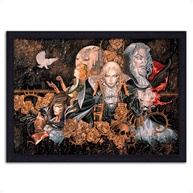 Quadro Decorativo Castlevania Symphony of the Night - Arte Premium para Fãs de Jogos - imagem 1