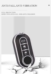 Capa Luxury Silicone para Chave Fiat: Proteção Premium Strada, Mobi, Palio e Mais! - imagem 5