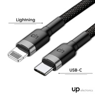 Cabo Lightning para USB-C UP Electronics: Carregamento Rápido, Transferência Segura e Design Premium - imagem 3