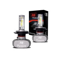 Kit Lâmpada LED Ultra Led R8 Premium H7 6000K 4000 Lumens: Iluminação Superior para Seu Veículo - imagem 1
