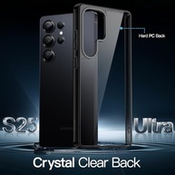 JETech Capa para Samsung Galaxy S25 Ultra 5G: Proteção Premium Anti-Choque e Anti-Amarelamento (Titânio Preto) - imagem 4