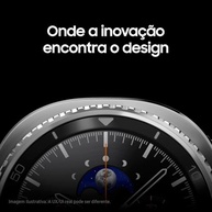 Samsung Galaxy Watch8 Classic Smartwatch 46mm LTE com Galaxy AI - Design Premium em Aço Inoxidável - imagem 5