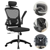 Cadeira de Escritório Presidente U-STAR Ergonômica com Encosto Mesh Respirável e Ajuste Lombar - imagem 5