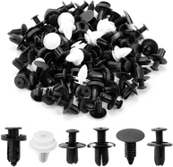 Kit 100 Presilhas Automotivas Universais: Fixação Segura para Parachoque, Portas e Mais! - imagem 1