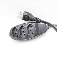 Extensão Elétrica Bright 5M Preta: 3 Tomadas Bivolt para Mais Conexão! - imagem 5