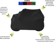 Capa Premium para Quadriciclo Can-Am Outlander Max Xt 700: Máxima Proteção e Estilo (Preta) - imagem 5