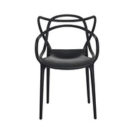 Kit com 6 Cadeiras Allegra Pretas - Estilo Moderno para Sala e Cozinha - imagem 5