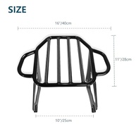 Suporte Destacável para Bagagem Harley Touring 2009-2024 - Preto - imagem 5