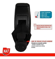 Apoio de Braço Couro Sintético Preto para Fiat Argo 2017-2019: Conforto e Estilo - imagem 5