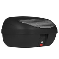 Baú Bauleto Moto 45L Preto - Cabe 2 Capacetes c/ Lente Cristal | Universal - imagem 5