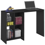 Escrivaninha com 4 Nichos Matrix Preto - Design Compacto e Organizado para Estudos e Trabalho - imagem 1