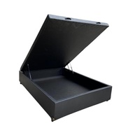 Cama Box Baú Casal com Pistão a Gás e Design Sintético Preto - Imperium do Sono - imagem 2
